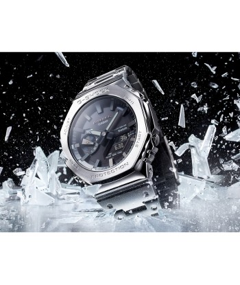 Casio G-Shock Full Metal Steel Solar Bluetooth 2100 CasiOak GMB2100D-1A en stock