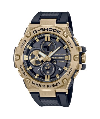 Casio G-Shock G-Steel Stay Gold Stainless Steel Case Watch GSTB100GB-1A9 commande en ligne