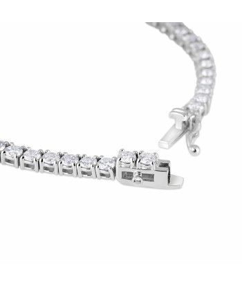 14k White Gold Eternity Diamond Tennis Necklace 11.50 Carats à prix réduit toute l'année