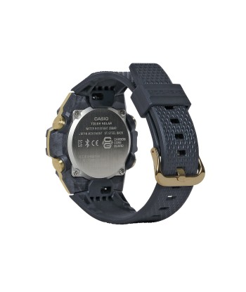 Casio G-Shock G-Steel Black Stay Gold Watch GSTB400GB-1A9 Solar Par le système avancé 