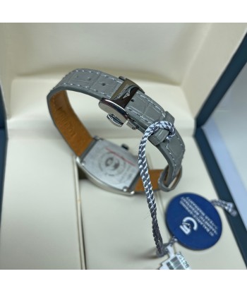 Longines Evidenza 26x30.60MM Automatic Champagne Colored Dial Grey Leather Strap Watch L21424662 sélection de produits