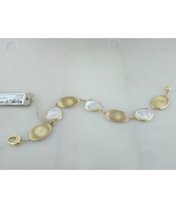 Marco Bicego White Mother of Pearl Lunaria Bracelet BB2099 MPW en stock