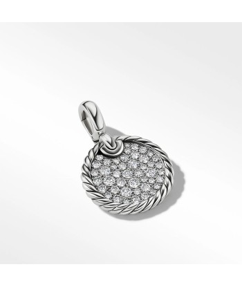 DY Elements Disc Pendant with Pave Diamonds, 14MM acheter en ligne