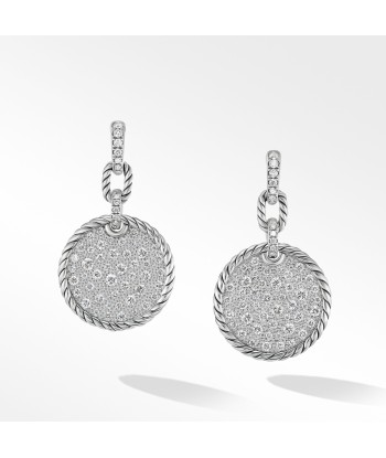 DY Elements Convertible Drop Earrings with Pave Diamonds Livraison rapide