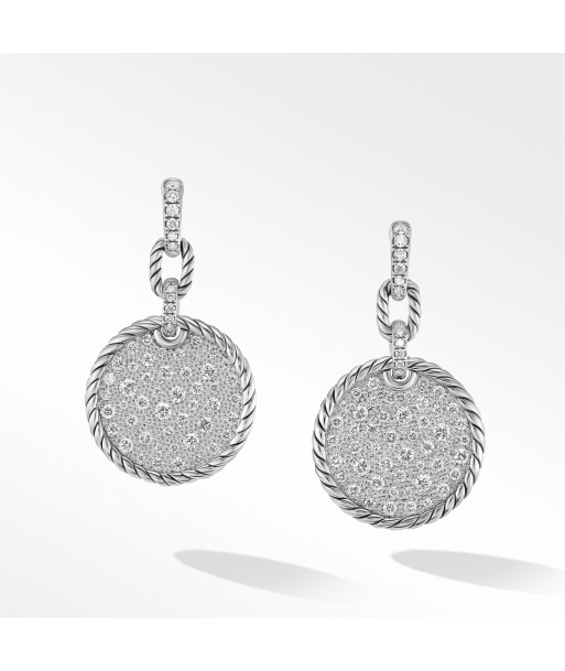 DY Elements Convertible Drop Earrings with Pave Diamonds Livraison rapide