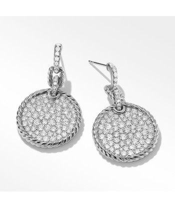 DY Elements Convertible Drop Earrings with Pave Diamonds Livraison rapide