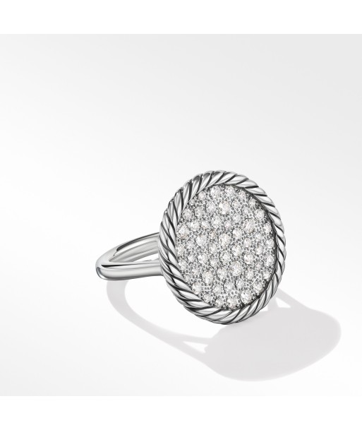 DY Elements Ring with Pave Diamonds, 18MM Découvrez la collection