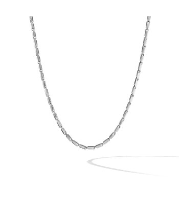 David Yurman Gents Faceted Link Necklace Véritable concentré