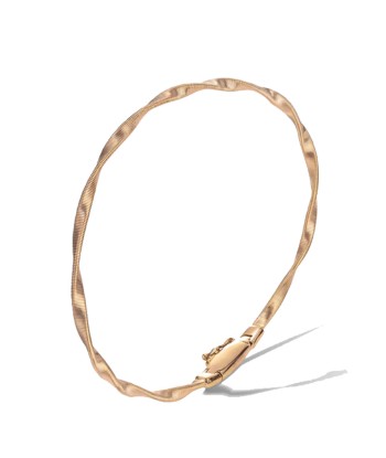 Marco Bicego Marrakech 18K Rose Gold Single Strand Bracelet BG337 R Dans la société mordern