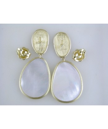 Marco Bicego 18k Yellow Gold Lunaria Double Drop Earrings OB1403 chez Cornerstreet bien 