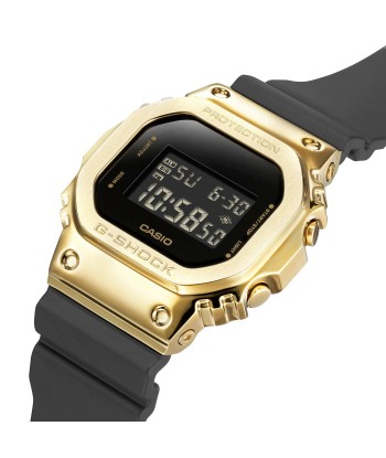 Casio G-Shock GM5600G-9 "Stay Gold" Gold Metal IP Square Watch la livraison gratuite