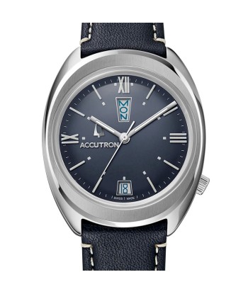 Accutron Legacy Date & Day "Q" Watch Dark Blue 2SW6C001 34.5mm Limited vous aussi creer 