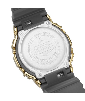 Casio G-Shock GM5600G-9 "Stay Gold" Gold Metal IP Square Watch la livraison gratuite