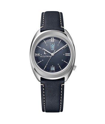 Accutron Legacy Date & Day "Q" Watch Dark Blue 2SW6C001 34.5mm Limited vous aussi creer 