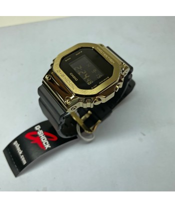 Casio G-Shock GM5600G-9 "Stay Gold" Gold Metal IP Square Watch la livraison gratuite