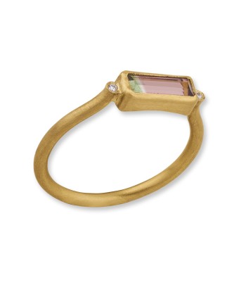 Lika Behar "Love" Watermelon Tourmaline Ring 22K Yellow Gold en ligne