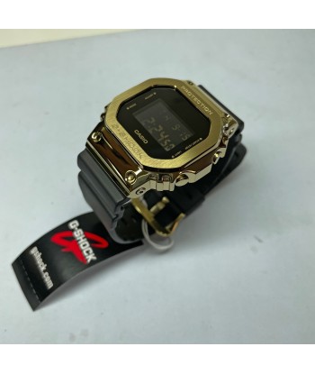 Casio G-Shock GM5600G-9 "Stay Gold" Gold Metal IP Square Watch la livraison gratuite