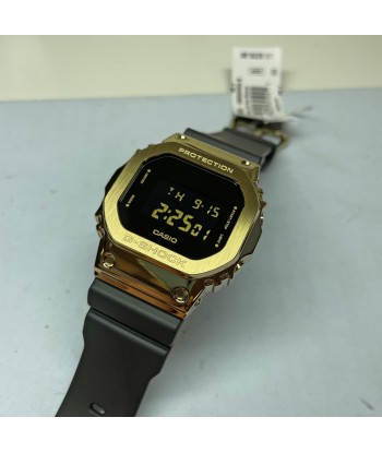 Casio G-Shock GM5600G-9 "Stay Gold" Gold Metal IP Square Watch la livraison gratuite