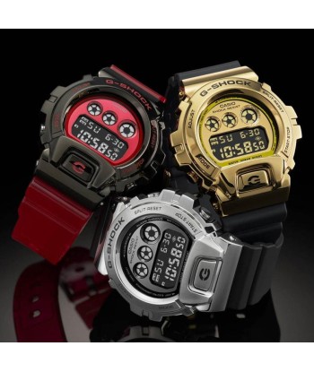 Casio G-Shock GM6900G-9 Gold IP Metal Bezel 25th Anniversary Watch Amélioration de cerveau avec