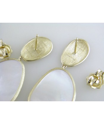 Marco Bicego 18k Yellow Gold Lunaria Double Drop Earrings OB1403 chez Cornerstreet bien 