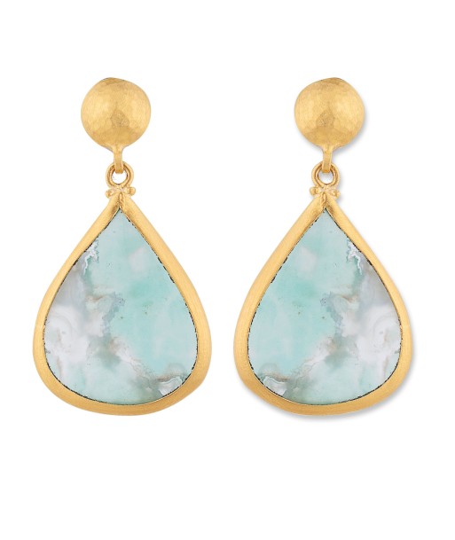 Pre-owned Lika Behar "My World" Earrings with Aquaprase Drops MY-E-629-GAP-2 store