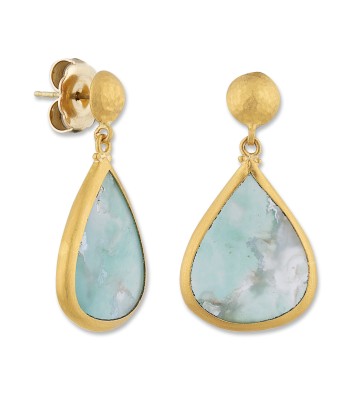 Pre-owned Lika Behar "My World" Earrings with Aquaprase Drops MY-E-629-GAP-2 store