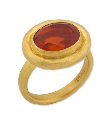 Lika Behar "Delphi" Oval Mexican Fire Opal 24K Gold Ring DEL24-R-112-GFO-2 online