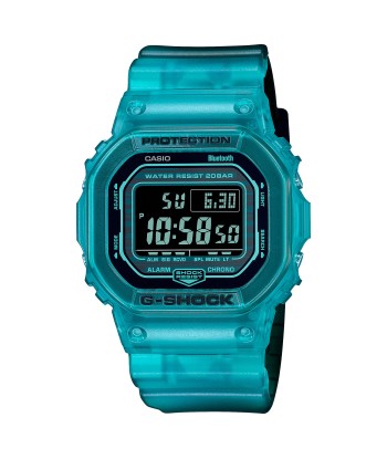 CASIO G-SHOCK DWB5600G-2 Bluetooth Clear Jelly Aqua Blue Digital Watch de pas cher