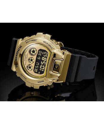 Casio G-Shock GM6900G-9 Gold IP Metal Bezel 25th Anniversary Watch Amélioration de cerveau avec