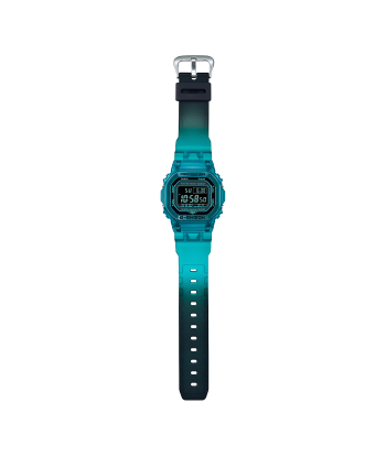 CASIO G-SHOCK DWB5600G-2 Bluetooth Clear Jelly Aqua Blue Digital Watch de pas cher