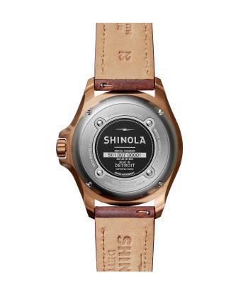 Shinola Bronze Monster Automatic 43mm Limited Gift Set Rumrunner Prohibition Watch ou a consommer sur place