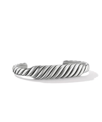 David Yurman Gents Sculpted Cable Contour Bracelet in Sterling Silver, 12.9MM offre 