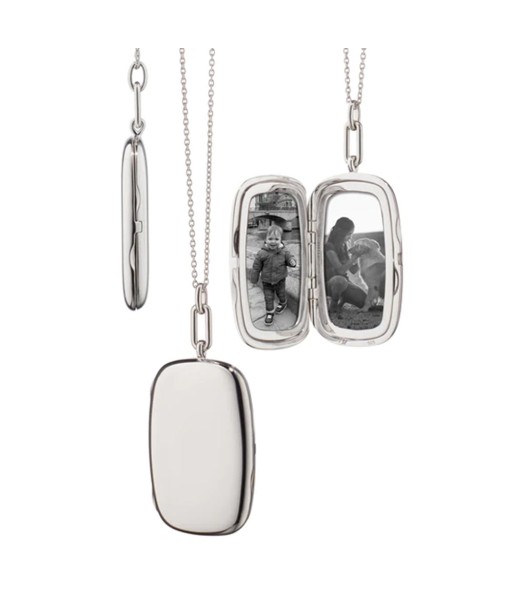 Monica Rich Kosann The "Finn" Locket Necklace la livraison gratuite