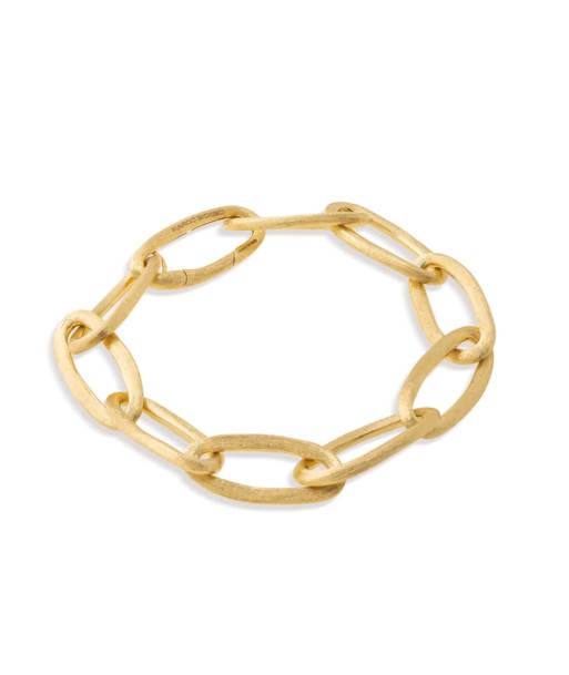 Marco Bicego Jaipur Link Collection 18K Yellow Gold Oval Link Bracelet Par le système avancé 