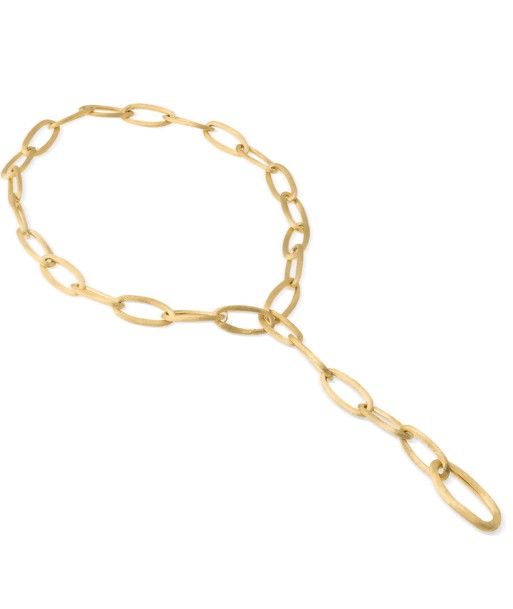 Marco Bicego Jaipur Link Collection 18K Yellow Gold Oval Link Convertible Lariat Necklace JUSQU'A -70%! 