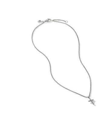 David Yurman Cable Collectibles Kids Cross Necklace in Sterling Silver with Center Diamond meilleur choix