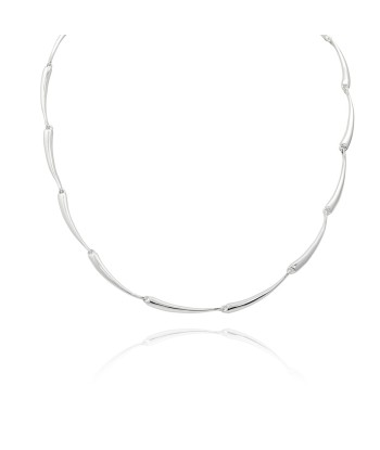 Sterling Silver Twig Link Necklace 2023