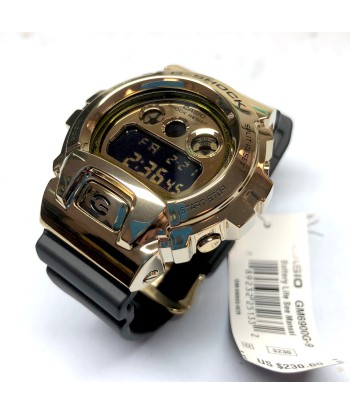 Casio G-Shock GM6900G-9 Gold IP Metal Bezel 25th Anniversary Watch Amélioration de cerveau avec