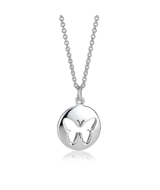 Sterling Silver Butterfly Token Necklace ouvre sa boutique