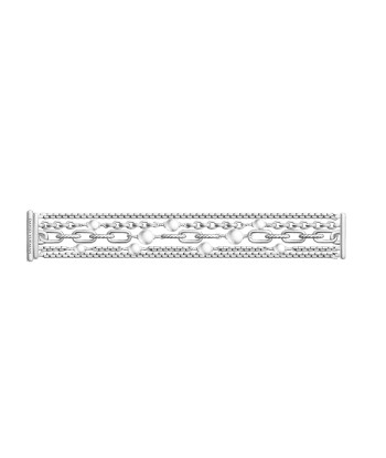 DY Madison Pearl Multi Row Chain Bracelet in Sterling Silver paiement sécurisé