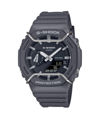 Casio G-Shock Black Tone-on-Tone Carbon CasiOak Protector Pack GA2100PTS-8A Toutes les collections ici