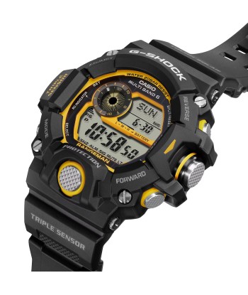 Casio G-Shock Black & Yellow Rangeman Watch GW9400Y-1 ou a consommer sur place