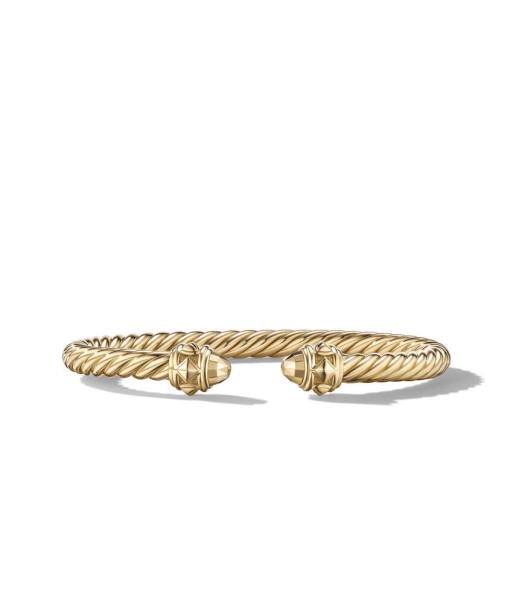 David Yurman Renaissance Bracelet in 18K Yellow Gold, 5MM soldes