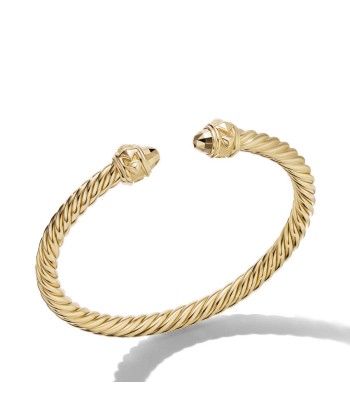 David Yurman Renaissance Bracelet in 18K Yellow Gold, 5MM soldes