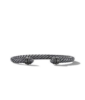 David Yurman Renaissance Bracelet in Blackened Silver, 5MM suggérées chez