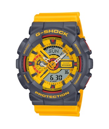 Casio G-Shock GA110Y-9A Yellow Grey 90's Heritage Color Watch l'achat 