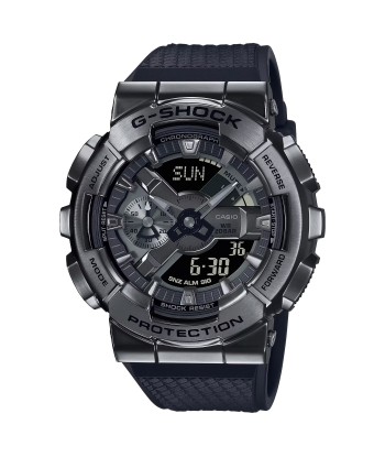 Casio G-Shock GM110BB-1A Black Edition Steel Metal Bezel Watch 2023