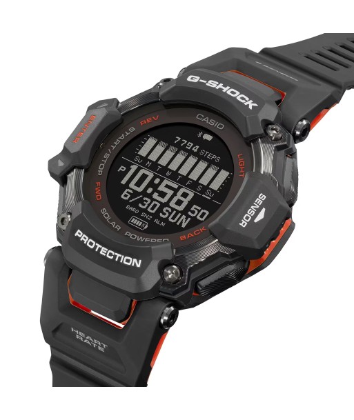 CASIO G-SHOCK GBDH2000-1A Move Heart Rate Monitor GPS Solar Activity Watch sur le site 