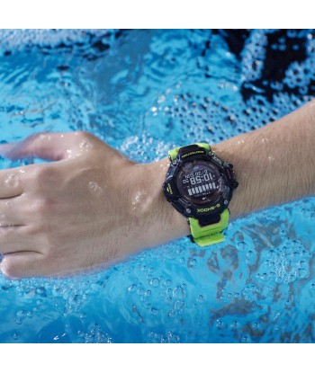 CASIO G-SHOCK GBDH2000-1A9 Yellow Move Heart Rate Monitor GPS Solar Activity Watch en stock