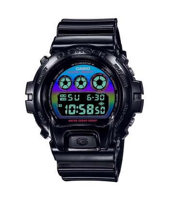 Casio G-Shock DW6900RGB-1 Rainbow Glossy Black Gamers Digital Watch JUSQU'A -70%! 